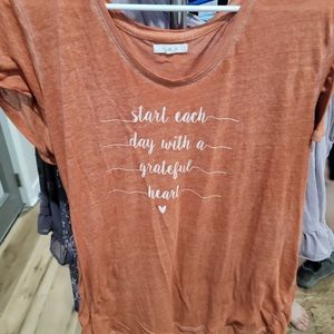 Orange t-shirt